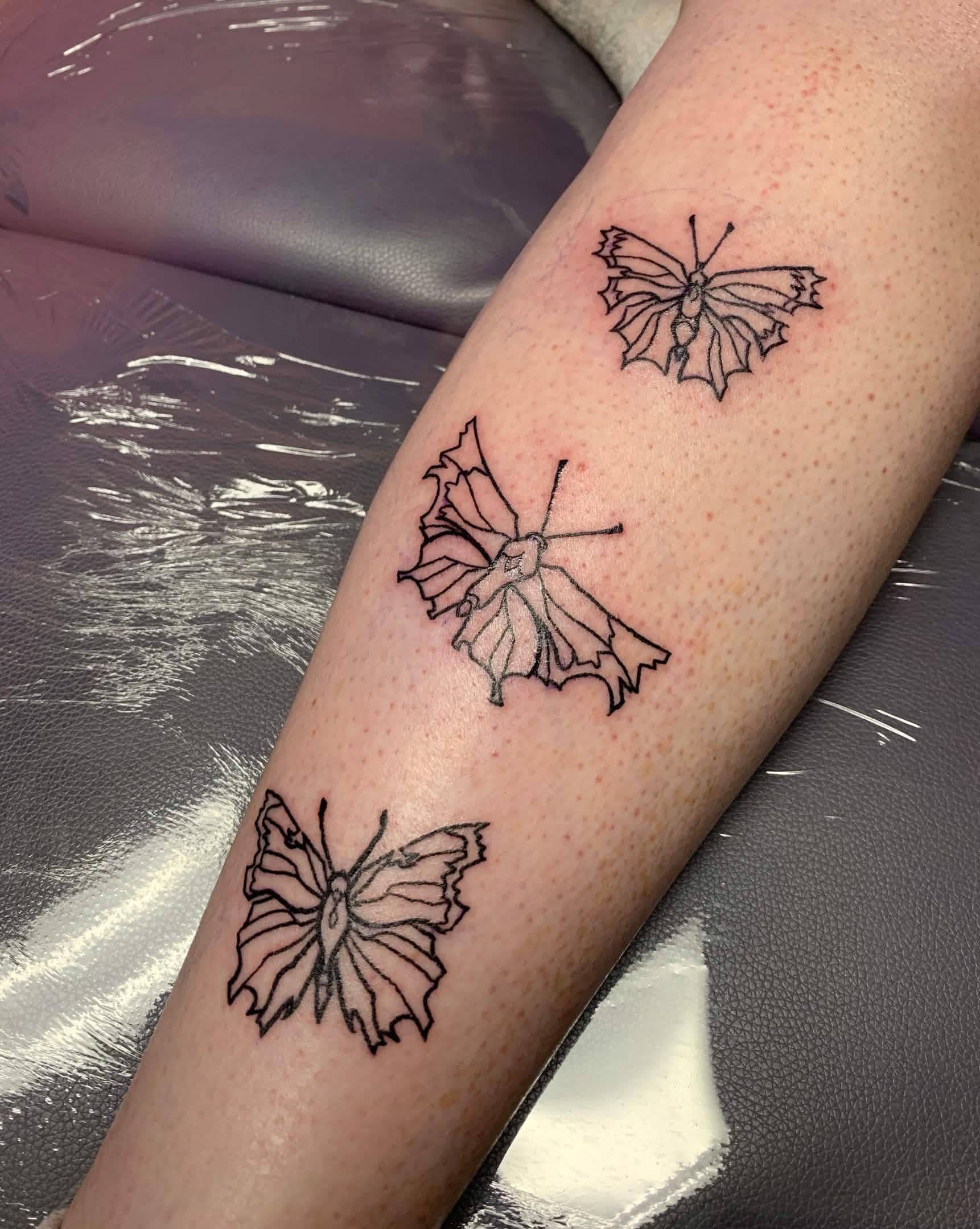 tattoo of butterflies